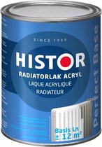 Histor Perfect Base Radiatorlak Acryl - Lakverf - Dekkend - Binnen - Water basis - Zijdeglans