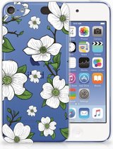 Geschikt voor iPod Touch 5 | 6 TPU Hoesje Design Dogwood Flowers