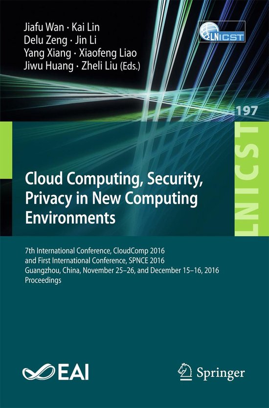 Springer Nature Proceedings Computer Science - Cloud Computi ... - cover