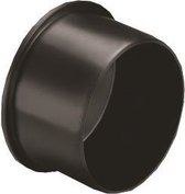 Wavin schuiffitting met 1 aansluiting Wafix, PP, zwart, uitwendige buisdiameter 125mm