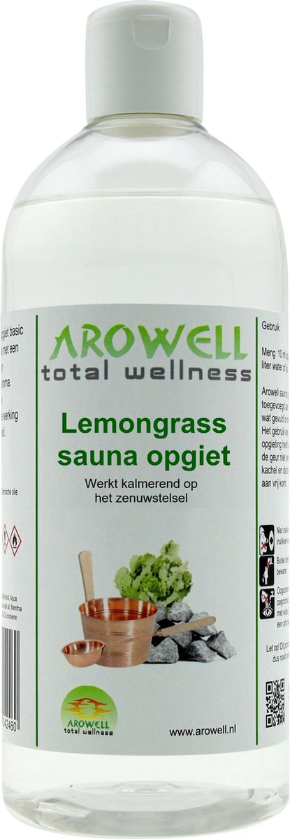 Arowell - Lemongrass sauna opgiet saunageur opgietconcentraat - 1 ltr