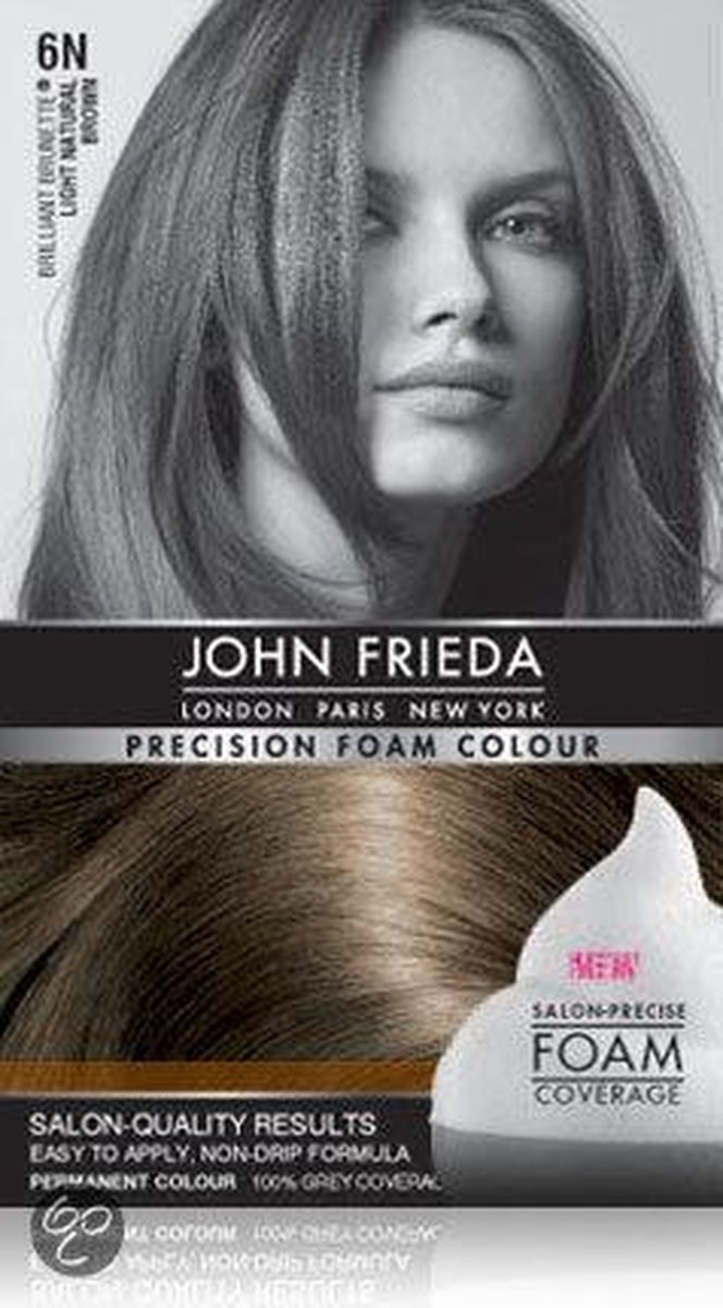 John Frieda Precision Foam Colour 6N Light Natural Brown