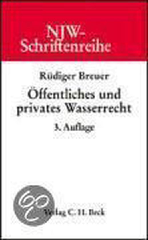 Öffentliches und privates Wasserrecht - cover