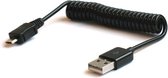 Savio CL-11 USB-kabel 1 m USB 2.0 USB A Micro-USB B Zwart