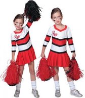 Cheerleader kleedje voor meisjes 140 (10-11 jaar)