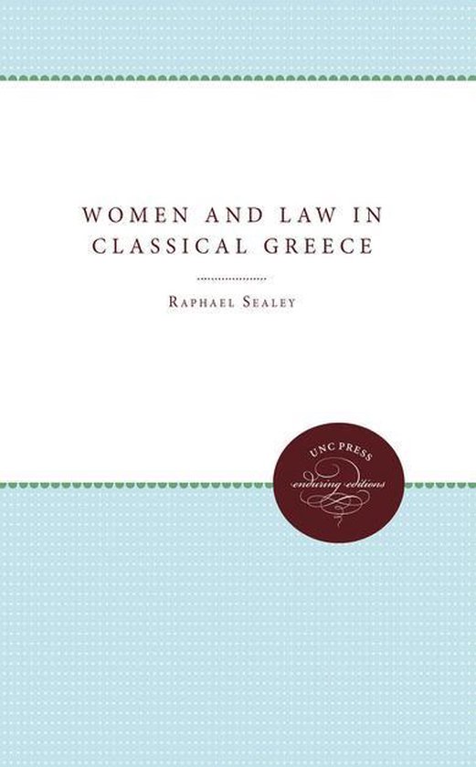 Women and Law in Classical Greece - cover