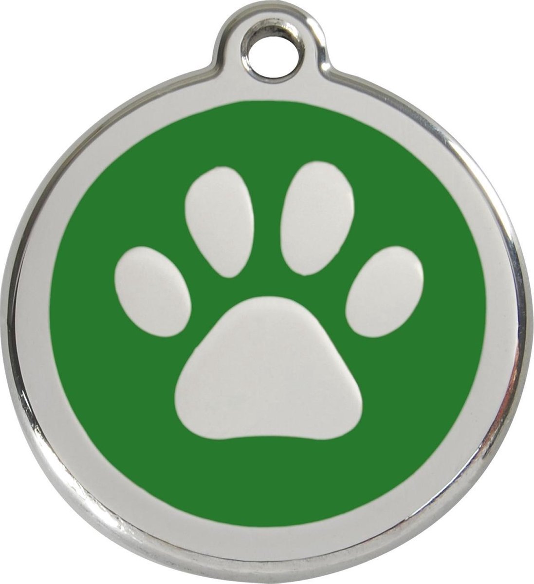 Bol.com Red Dingo Hondenpenning 30 mm pootje groen aanbieding