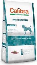 Calibra Dog Grain Free Senior - Small Breed - Eend & Aardappel - 7 kg