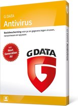 G DATA Antivirus 3gebruiker(s) 1jaar Base license Nederlands