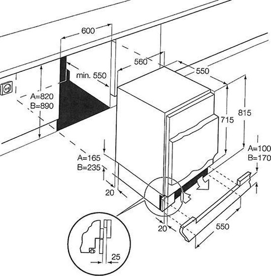 Bol Com Smeg U3f0p Inbouw Staand 98l A Diepvriezer