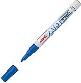 Uni Paint PX-21 Paint Marker - Donkerblauwe verfstift met 0.8 – 1.2 mm punt