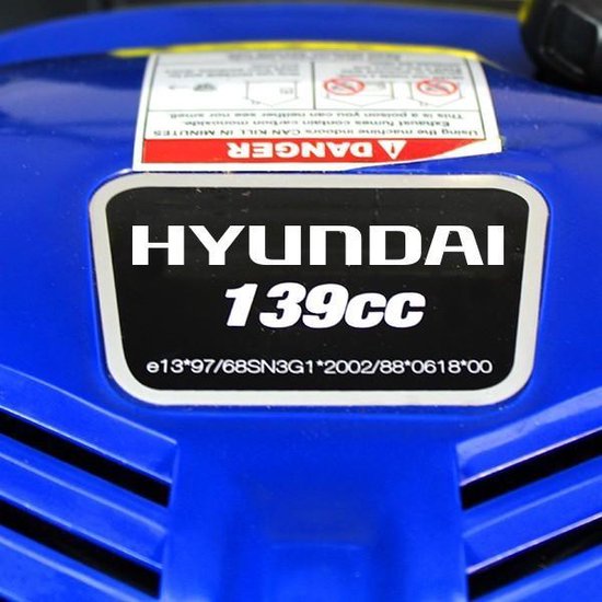 Hyundai HYM43P grasmaaier 136cc benzinemotor - Hyundai Power Products