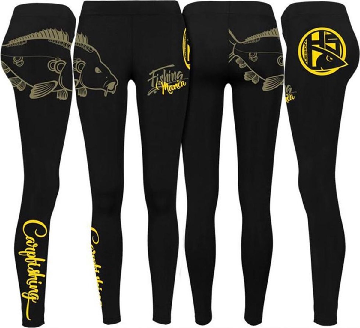 Hotspot Design Leggings | Carpfishing Mania | Black | Maat S