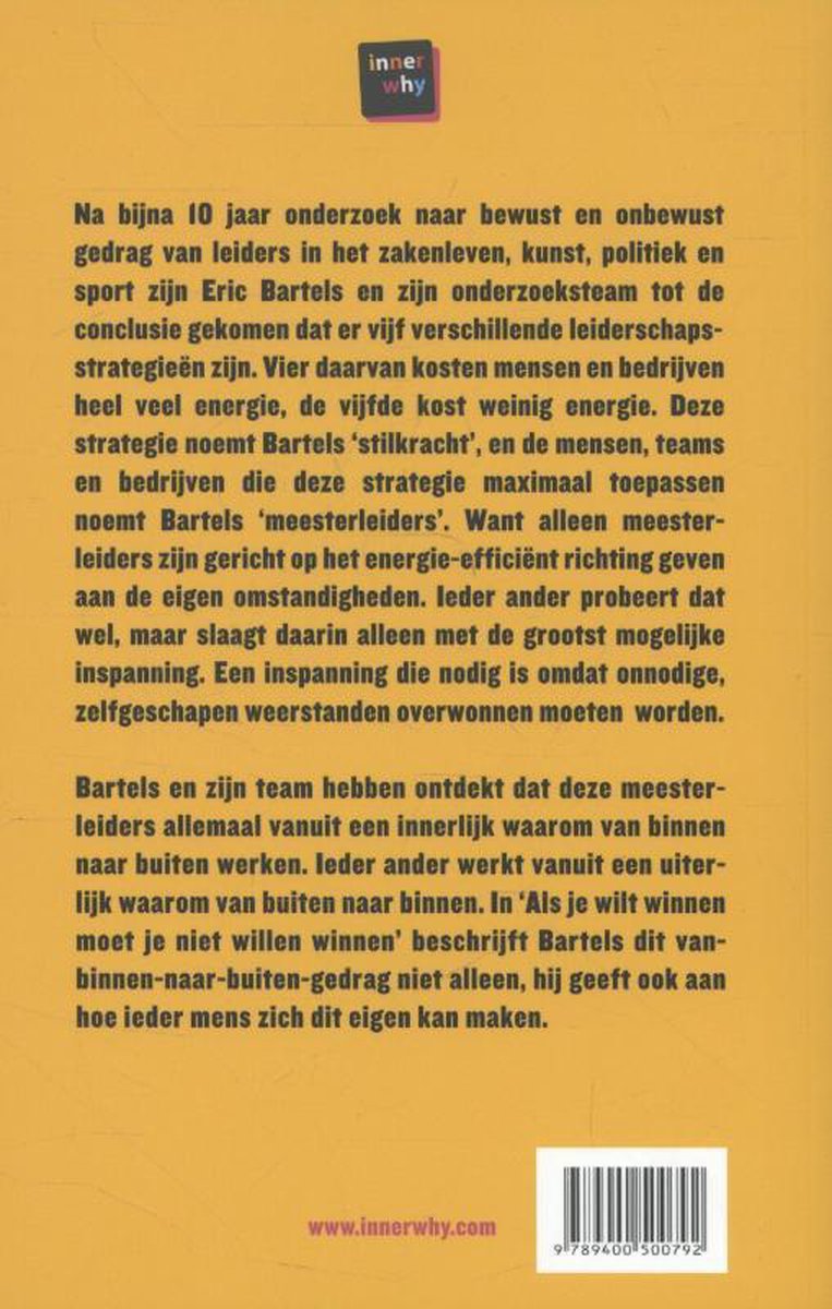 Boekcover met tekst 'Na bijna 10 jaar onderzoek...'.