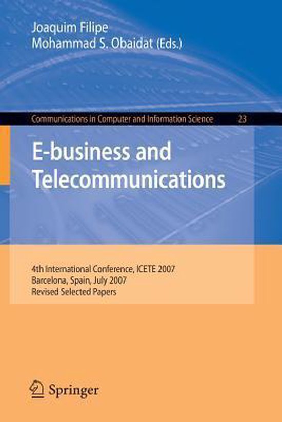 E-business and Telecommunications - cover