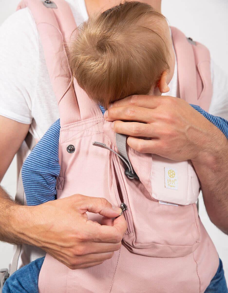 lillebaby organic blushing pink
