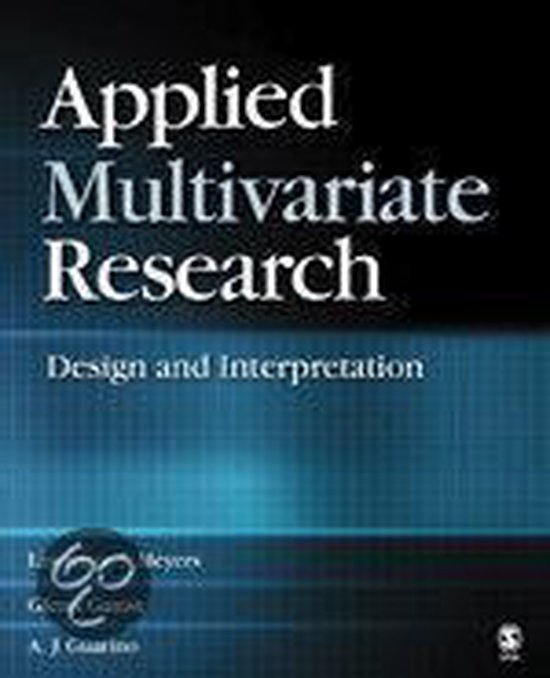 Applied Multivariate Research - cover