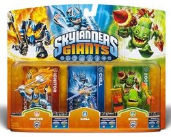 Skylanders Giants: Adventure Triple Pack Chill, Zook, Ignitor