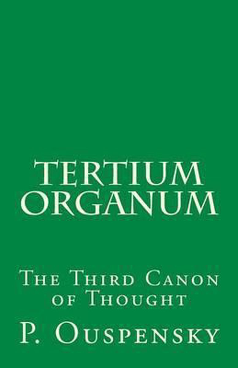 Tertium Organum van Ouspensky