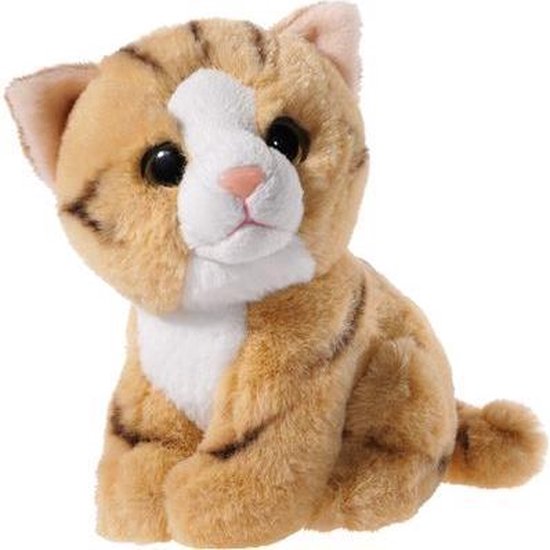 Heunec 794979 - Peluche Tigre Morbido A Strisce Con Ruote Verdi, 27 Cm, Per Bambini - 6