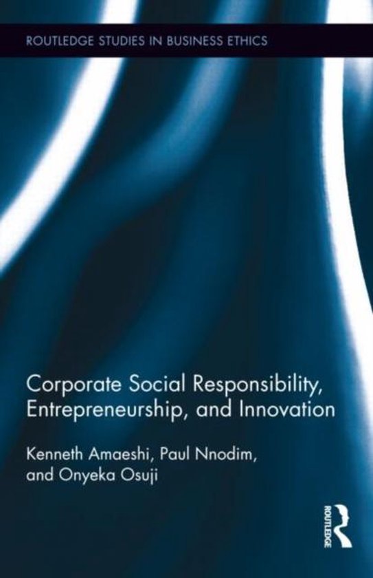 Corporate Social Responsibility, Entrepreneurship, And Innov - cover