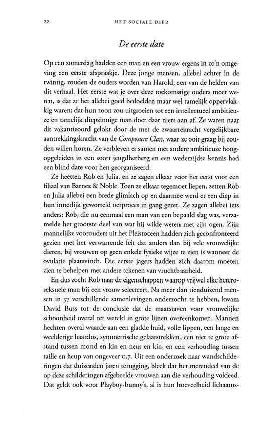 Pagina met tekst, met een paginanummer.