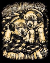 Krasfolie Puppies