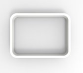 Goïot witte ABS Afwerkrand voor model Opal 10