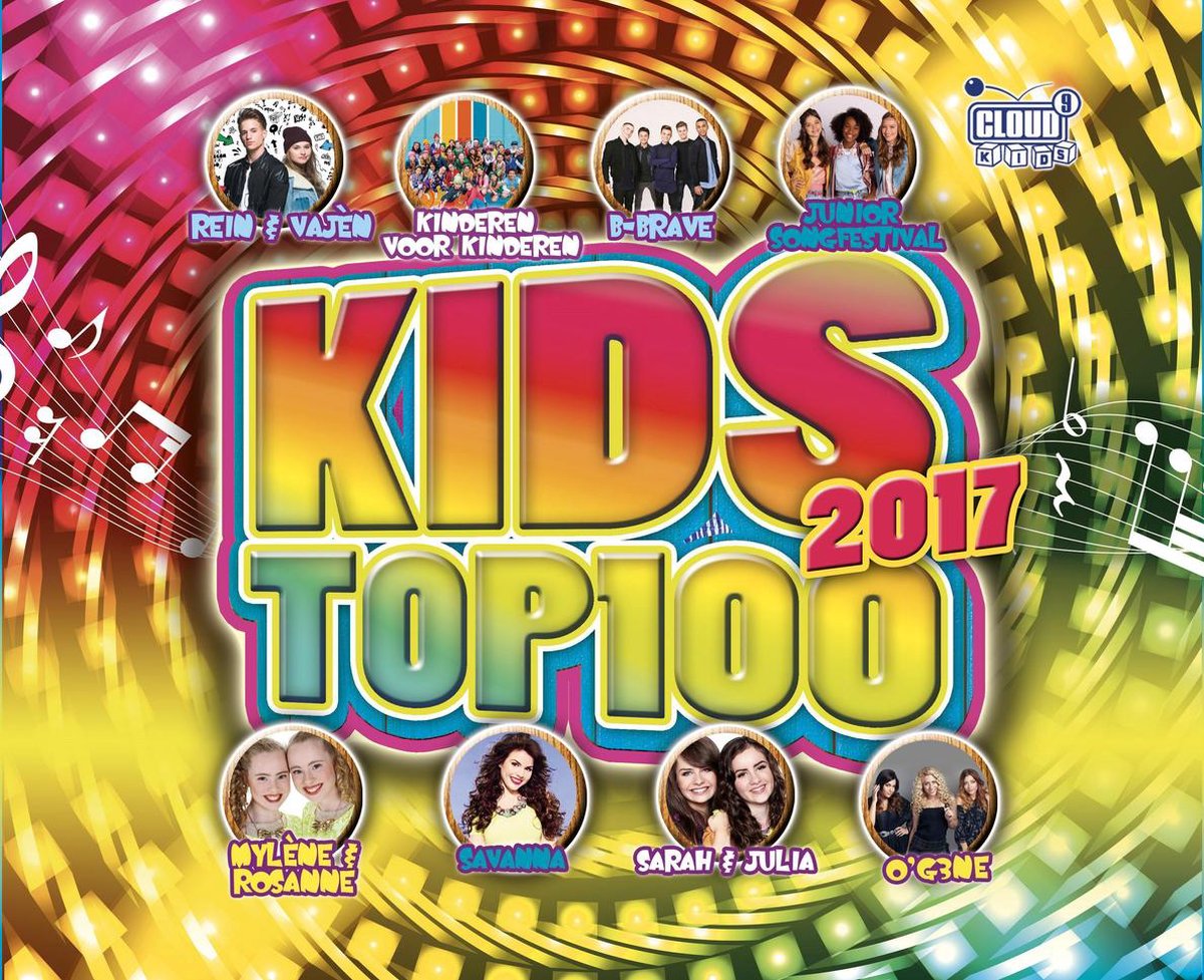 Kids Top 100 - 2017 (CD) - various artists