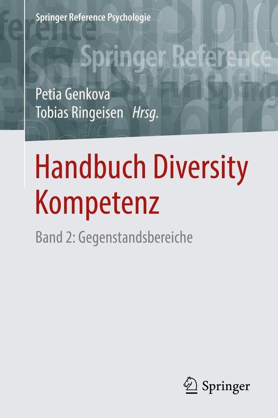 Psychology (German Language) - Handbuch Diversity Kompetenz - cover