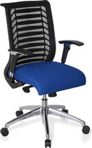 hjh office Avatar Pro - Bureaustoel - Zwart / blauw