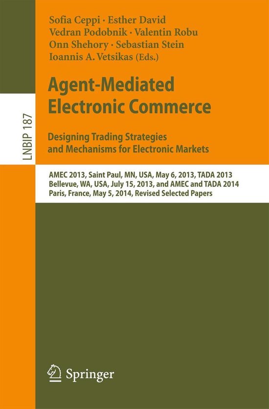 Lecture notes in business information processing 187 agent mediated