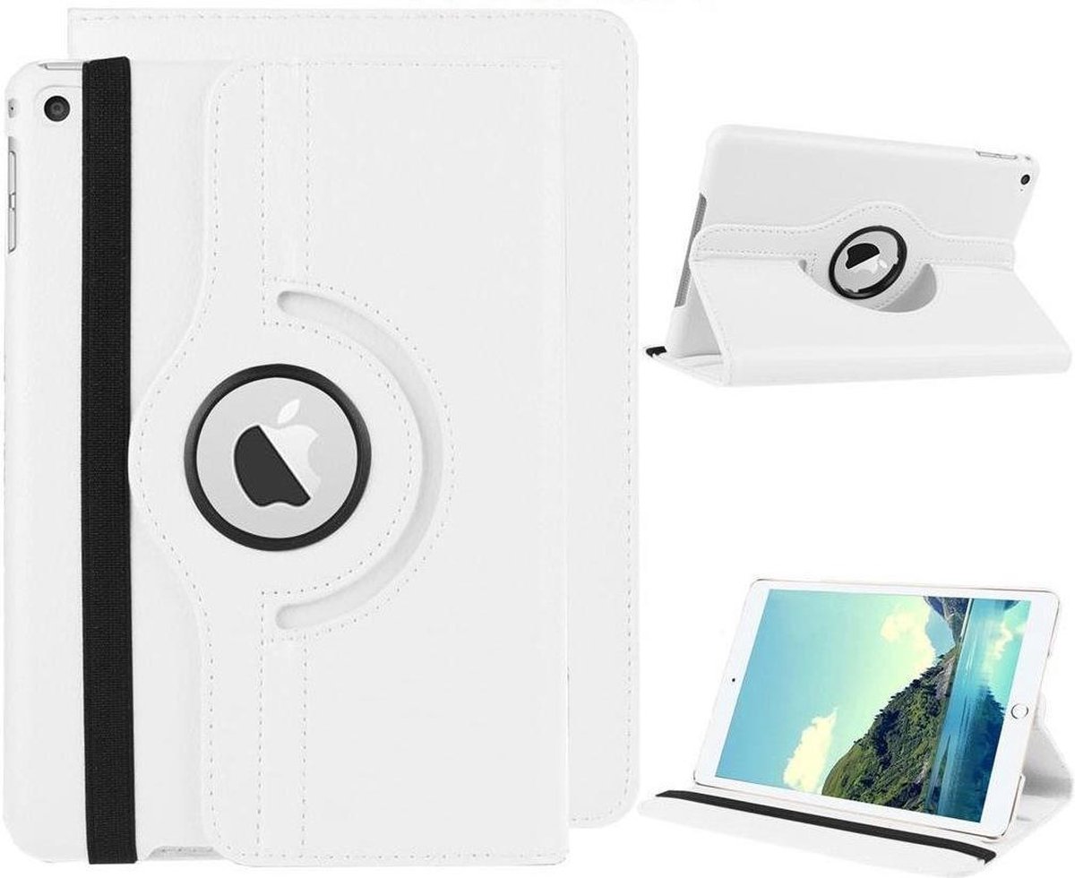Xssive Tablet Hoes voor Apple iPad Mini 4 - 360° draaibaar - Wit