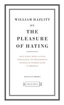 On the Pleasure of Hating