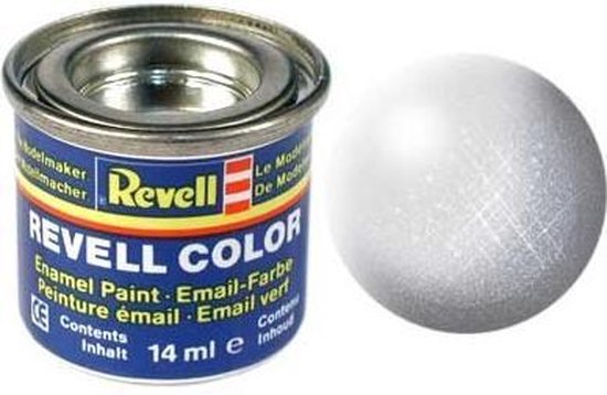 Spreek luid Altijd Doe voorzichtig Revell verf voor modelbouw metallic grijs nummer 99 | bol.com