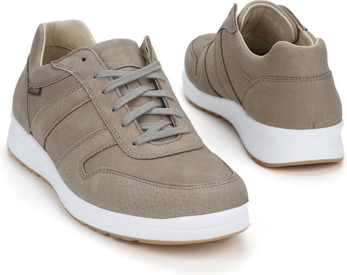 Mephisto Mannen Veterschoenen Kleur: Taupe Maat: 45 - Schoenen.nl
