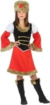 Russische Kozakken verkleed jurk/kostuum voor meisjes - Rusland thema - carnavalskleding - voordelig geprijsd 128