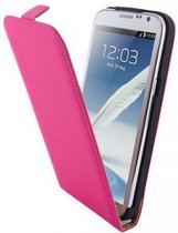 Mobiparts Premium Flip Case Samsung Galaxy Note 2 Pink