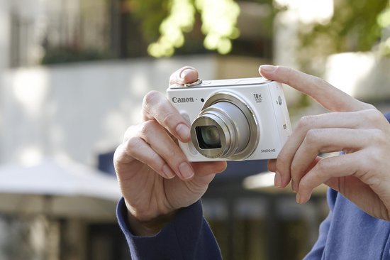 Canon PowerShot SX610 HS - Compact Camera - Wit | bol
