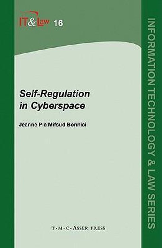 Self Regulation in Cyberspace - cover