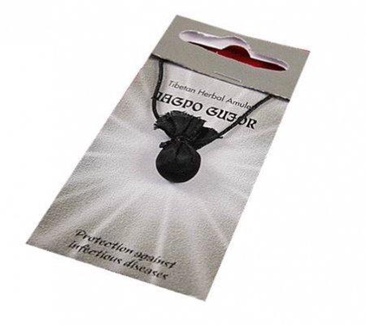 Yogi & Yogini naturals Tibetaanse amulet Nagpo Gujor (beschermer van gezondheid)