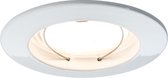 Paulmann Inbouwlamp LED Coin gesatineerd rond 7 W wit Set van 3 dimbaar