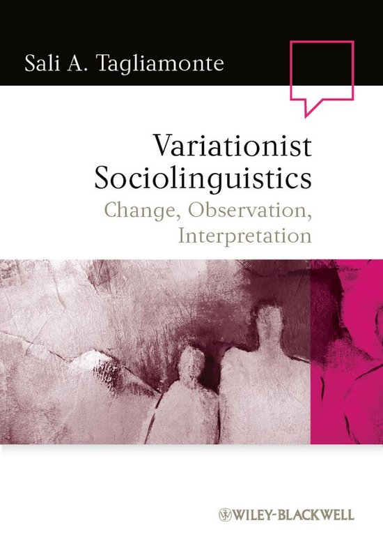 Variationist Sociolinguistics - cover