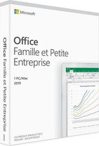 Microsoft Office 2019 - Famille et Petite Entreprise - Frans