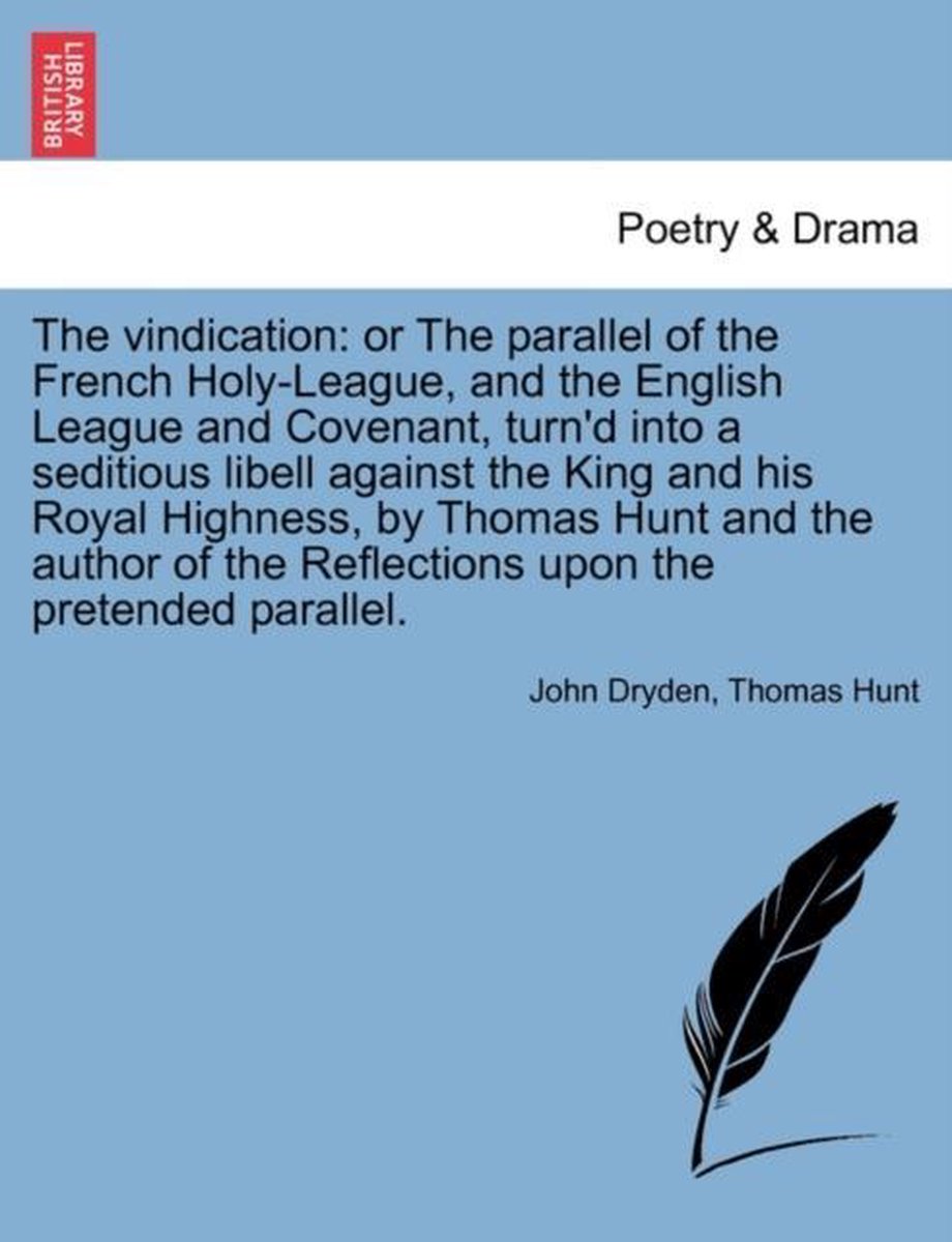 The Vindication - John Dryden