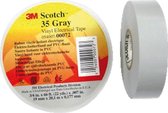 MMM zelfkl tape Scotch 35, vinyl, grijs, (lxb) 20mx19mm, UV-bestendig