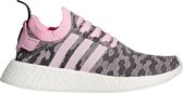 adidas NMD_R2 PK  Sneakers - Maat 37 1/3 - Vrouwen - roze/zwart/wit