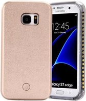Selfie hoesje Samsung  Galaxy s6edge Rose-goud