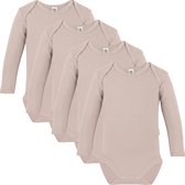 Link Kidswear Unisex Rompertje - Naturel - Maat 62/68