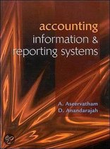 Accounting Information And Reporting Systems